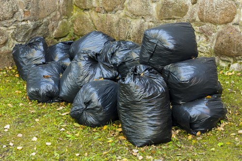Waste collection teams operating in Mayfair